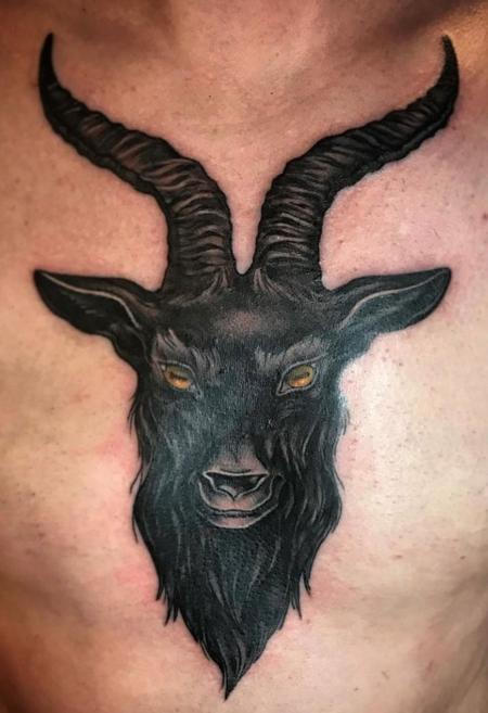 Tattoos - Rick Mcgrath Black Goat - 144568
